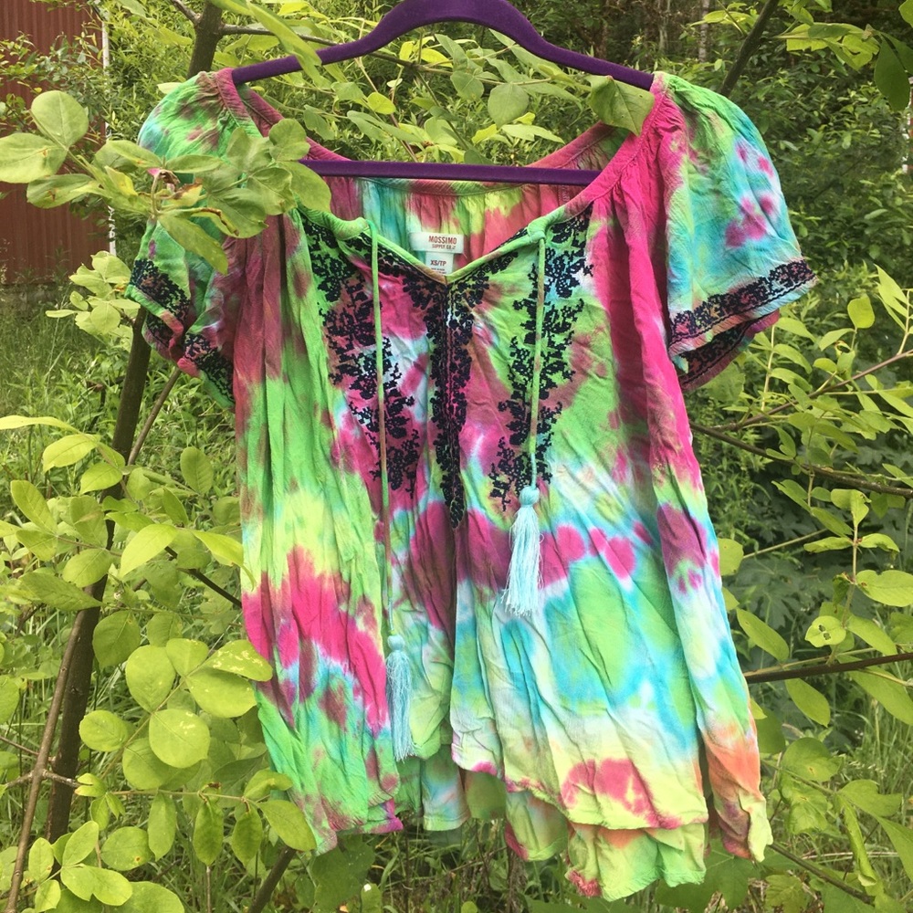 🌺 tie dye shirt